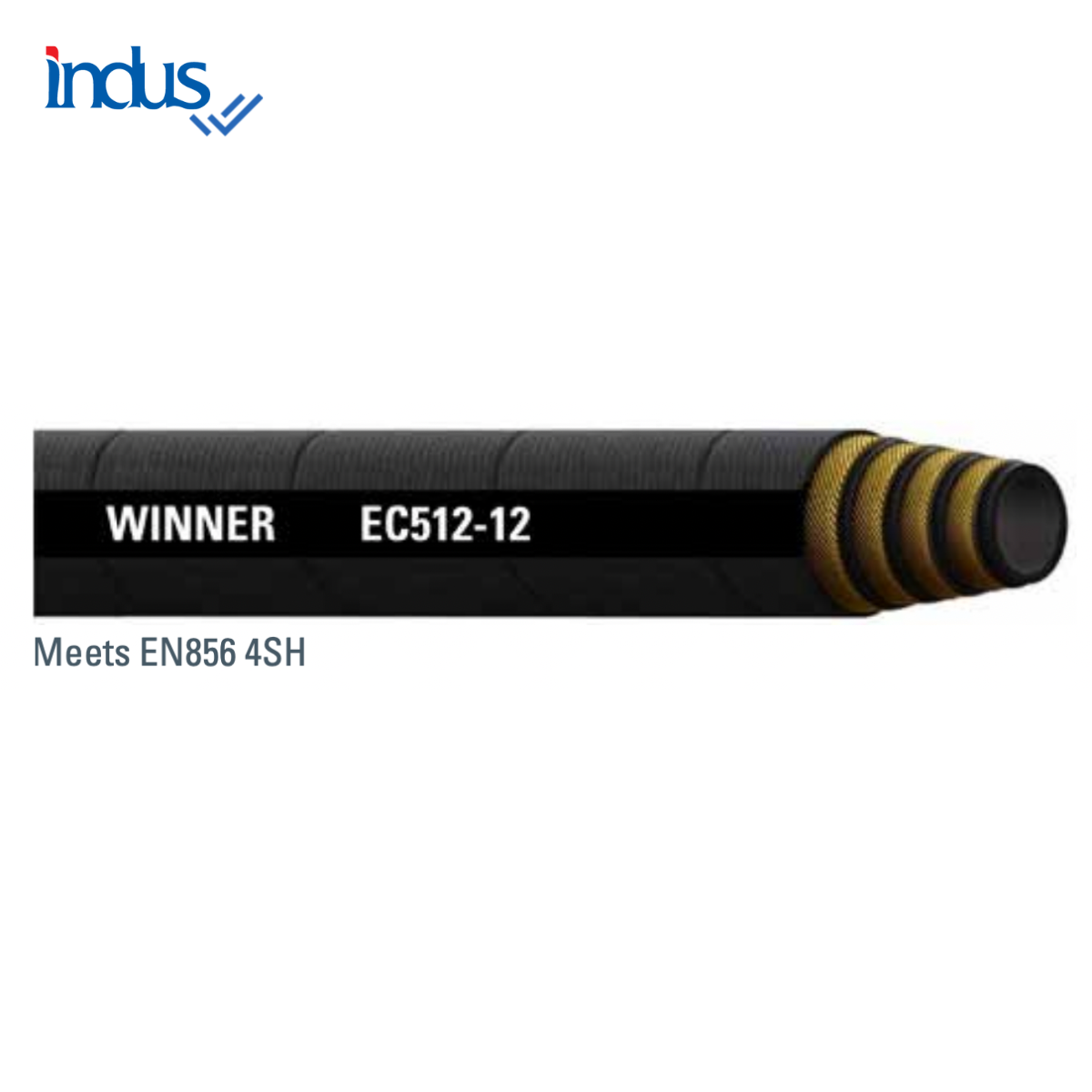 This is an image of Eaton Winner EC512 4SH Hydraulic Hose